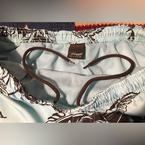 Vintage OLD NAVY Hawaii Swim Trunks L beach ocean diving snorkle Pool rlx rlpc 1 - Picture 2 of 7